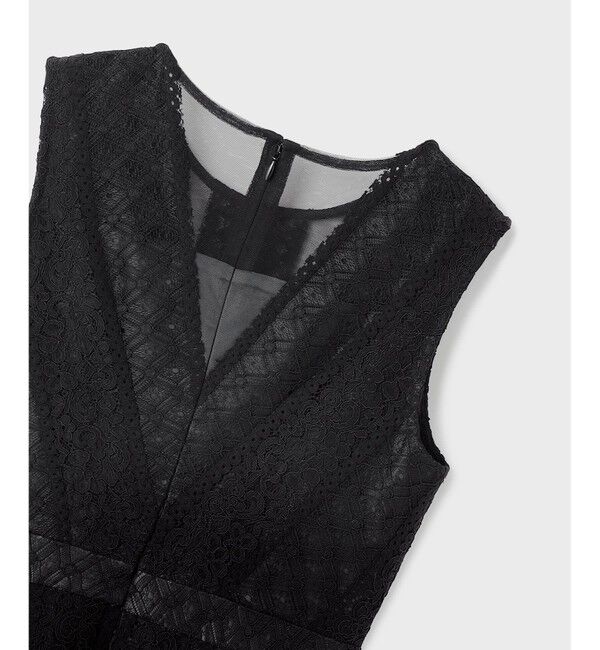  「レースパッチワークドレス」|ドレス|