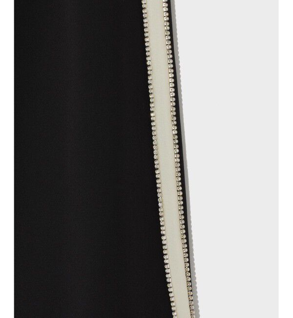  「ラインビジューロングスカート」|スカート|