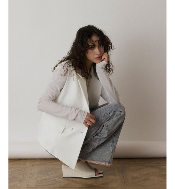  「イレヘムジレジャケット」|ノーカラージャケット|