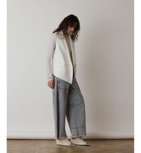  「イレヘムジレジャケット」|ノーカラージャケット|