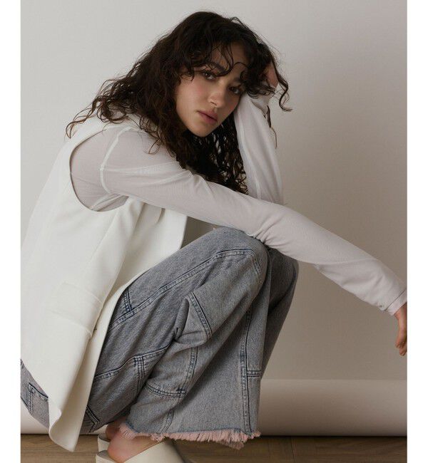  「イレヘムジレジャケット」|ノーカラージャケット|