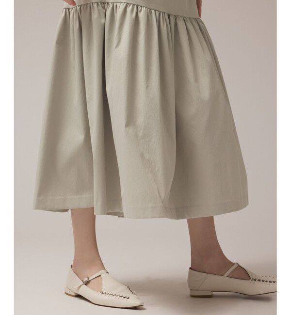 Diagram「サイドフリルタフタワンピース」|ワンピース|