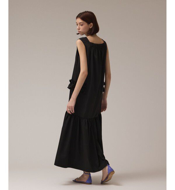 Diagram「サイドフリルタフタワンピース」|ワンピース|