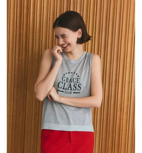 Grace Class「ラメジャガードノースリーブ」|その他|