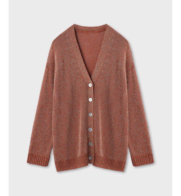 GRACE CONTINENTAL「ラメルーズニットカーディガン」|カーディガン|