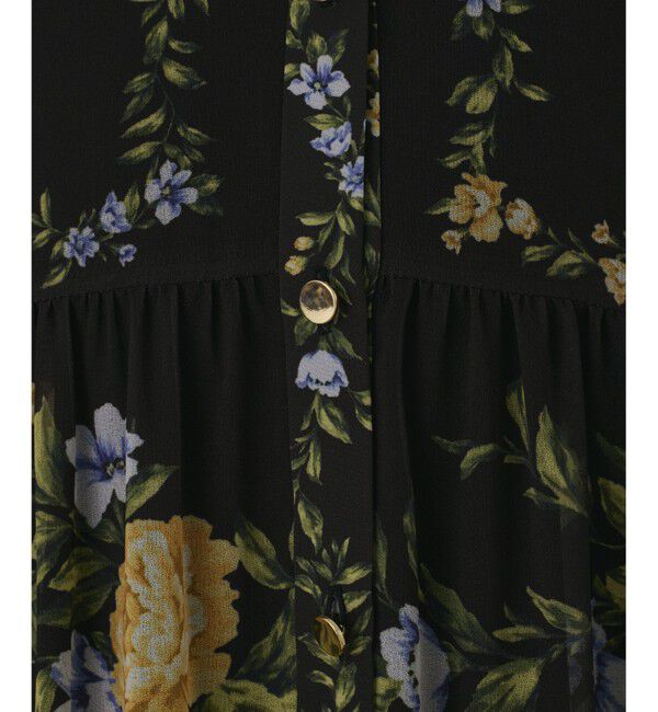 Diagram「フラワープリントティアードワンピース」|ワンピース|