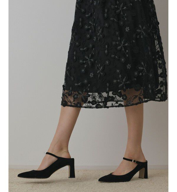 GRACE CONTINENTAL「フラワ－フレアドレス」|ドレス|