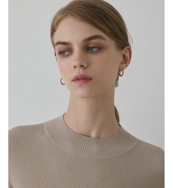 GRACE CONTINENTAL「ラメリブニットトップ」|ニット・セーター|