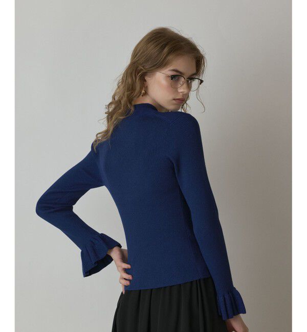 GRACE CONTINENTAL「ラメリブニットトップ」|ニット・セーター|