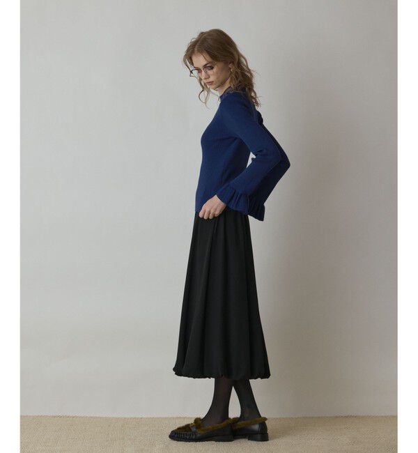 GRACE CONTINENTAL「ラメリブニットトップ」|ニット・セーター|