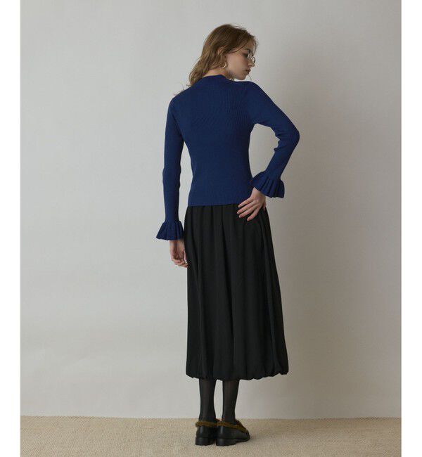 GRACE CONTINENTAL「ラメリブニットトップ」|ニット・セーター|