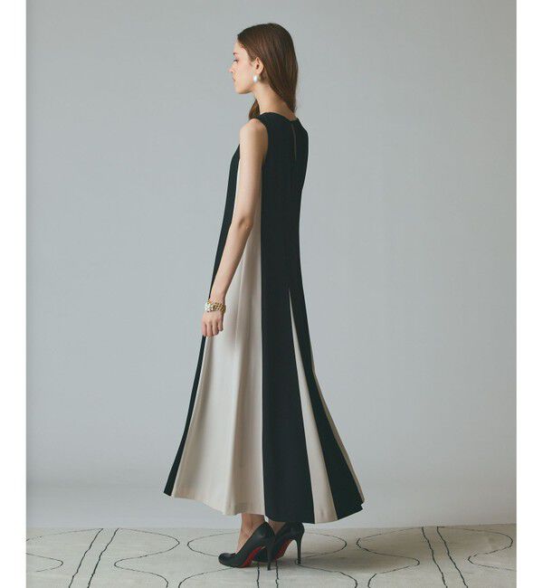 Grace Class「バイカラー切替ドレス」|ドレス|