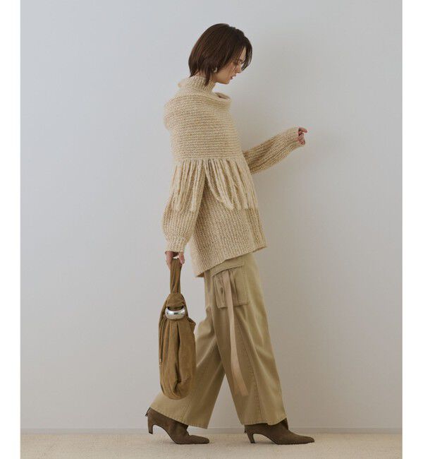 GRACE CONTINENTAL「リュウカツイルカーゴパンツ」|カーゴ|