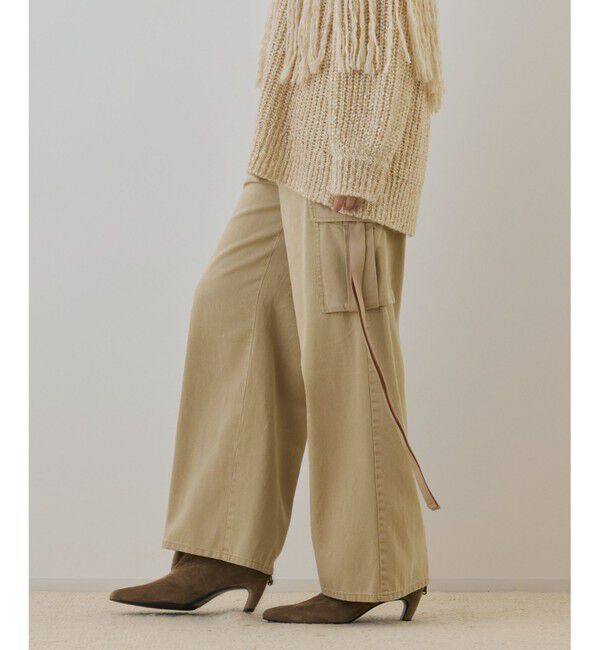 GRACE CONTINENTAL「リュウカツイルカーゴパンツ」|カーゴ|