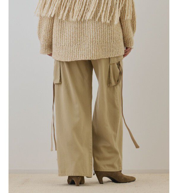 GRACE CONTINENTAL「リュウカツイルカーゴパンツ」|カーゴ|