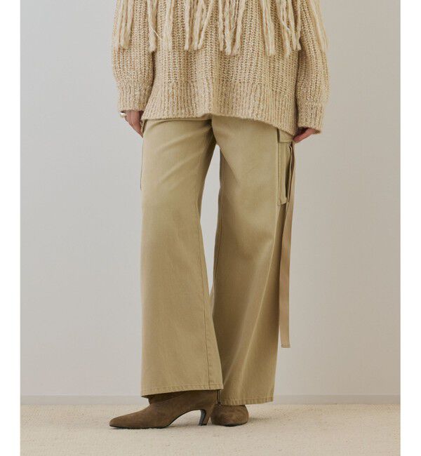 GRACE CONTINENTAL「リュウカツイルカーゴパンツ」|カーゴ|