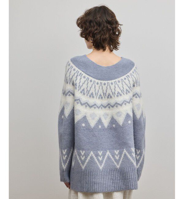 GRACE CONTINENTAL「フェアアイルニットトップ」|ニット・セーター|