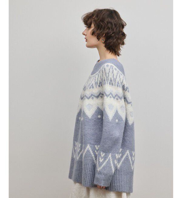 GRACE CONTINENTAL「フェアアイルニットトップ」|ニット・セーター|