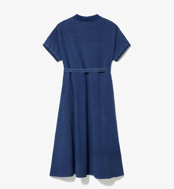 LACOSTE「インディゴ 鹿の子ポロドレス ワンピース」|ワンピース|