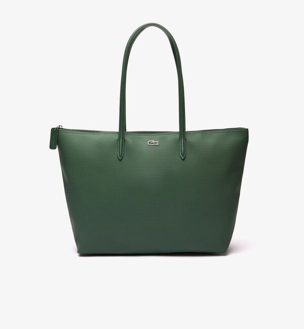 LACOSTE「L.12.12 プチピケ ラージ トートバッグ」|トートバッグ|グリーン