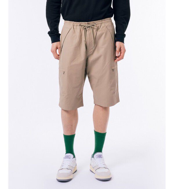 LACOSTE「コットンナイロンツイルカーゴショーツ」|その他|ベージュ