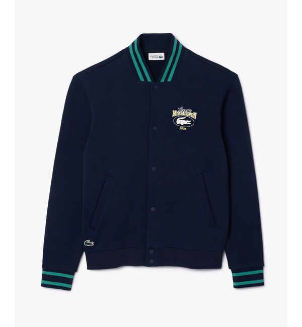 LACOSTE「2025マイアミオープンスウェットジャケット」|ブルゾン・スタジャン|