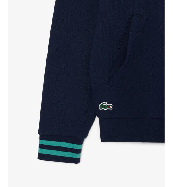 LACOSTE「2025マイアミオープンスウェットジャケット」|ブルゾン・スタジャン|