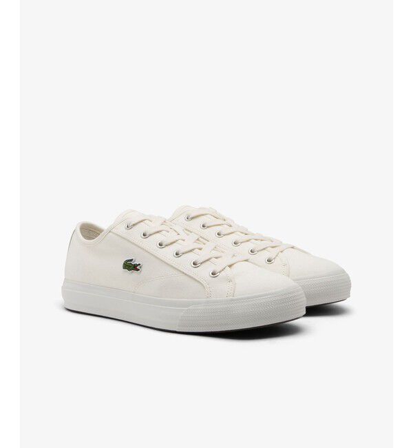 LACOSTE「メンズ BACKCOURT 125 1 CMA」|スニーカー|ホワイト&times;ホワイト