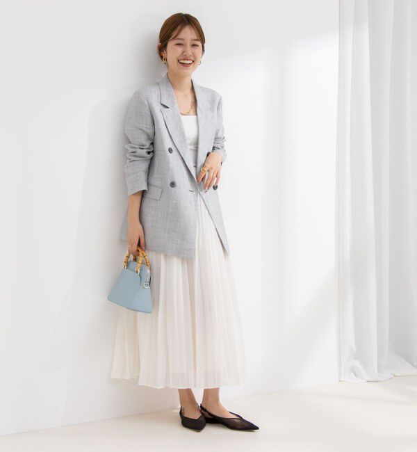 NOLLEY'S「オーガンジープリーツスカート」|スカート|