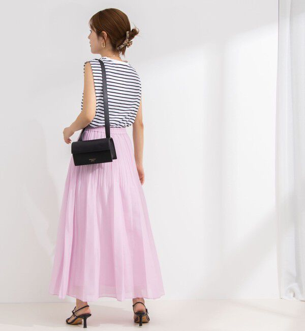 NOLLEY'S「オーガンジープリーツスカート」|スカート|