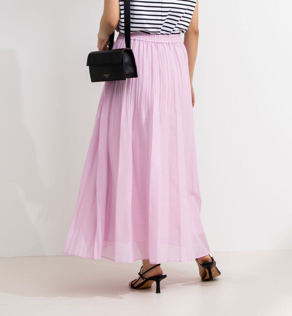 NOLLEY'S「オーガンジープリーツスカート」|スカート|
