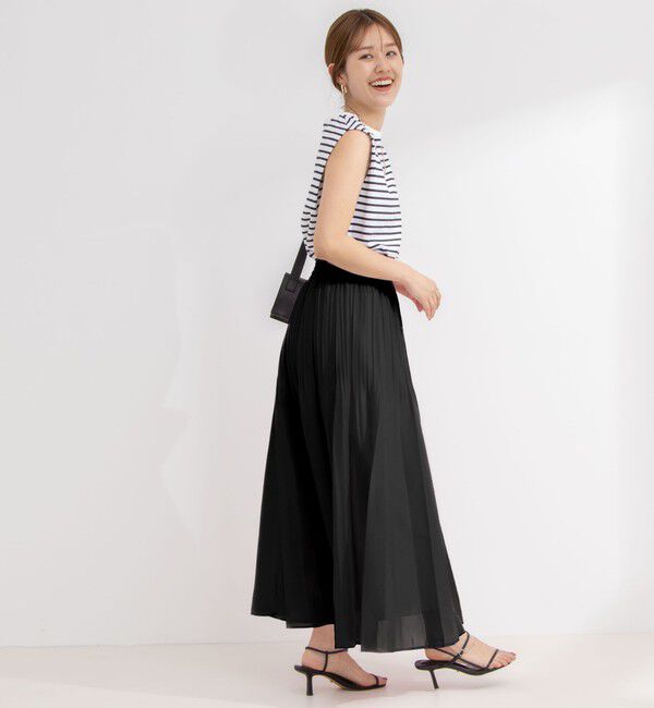 NOLLEY'S「オーガンジープリーツスカート」|スカート|