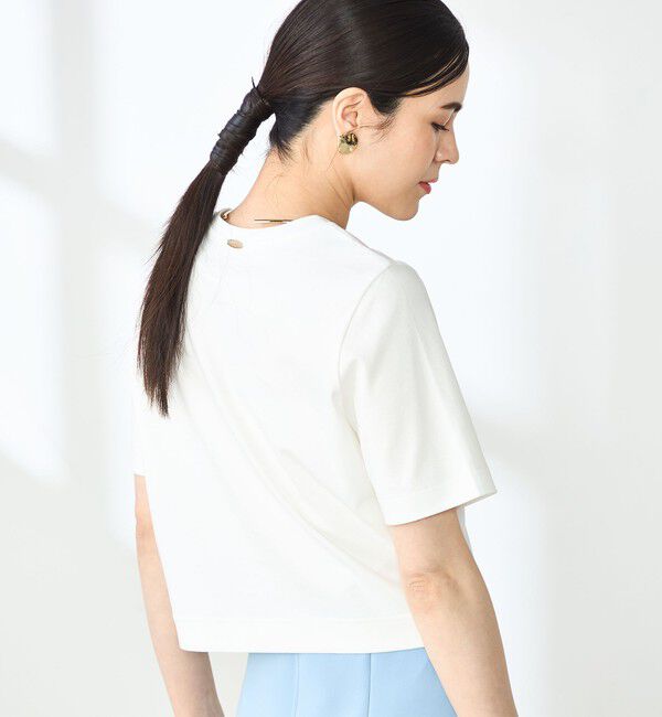 NOLLEY'S sophi「W&W ショート丈Tシャツ」|Tシャツ・カットソー|