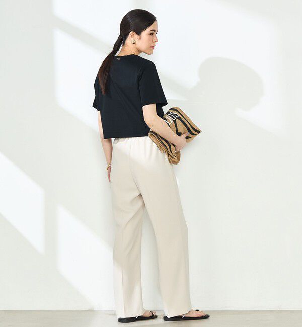 NOLLEY'S sophi「W&W ショート丈Tシャツ」|Tシャツ・カットソー|