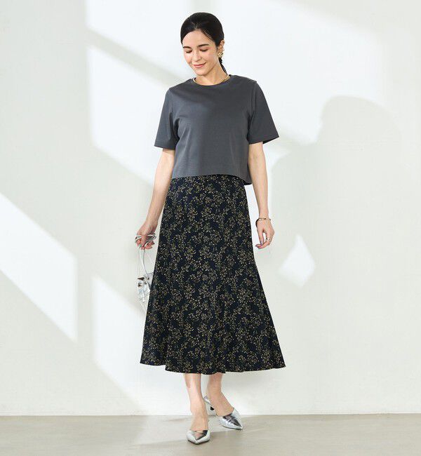 NOLLEY'S sophi「W&W ショート丈Tシャツ」|Tシャツ・カットソー|