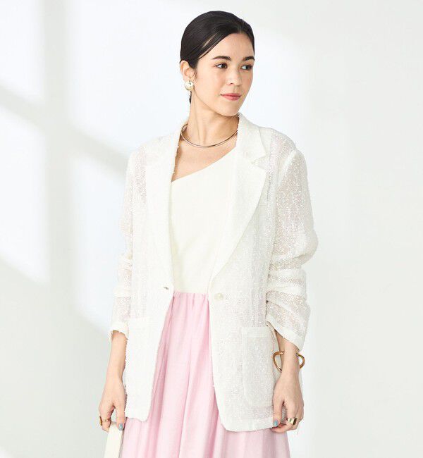 NOLLEY'S sophi「フラッグカラミテーラードジャケット」|テーラードジャケット|