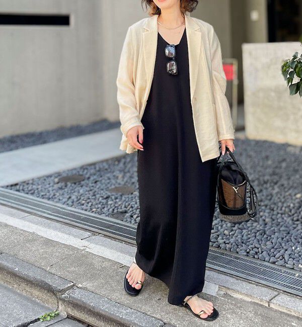 NOLLEY'S sophi「ウォッシャブルシアーシルクライトジャケット」|テーラードジャケット|