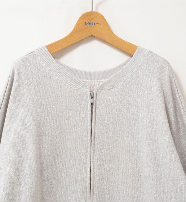 NOLLEY'S「ウォッシャブル2WAYロングジップスウェット」|スウェット・ジャージ|