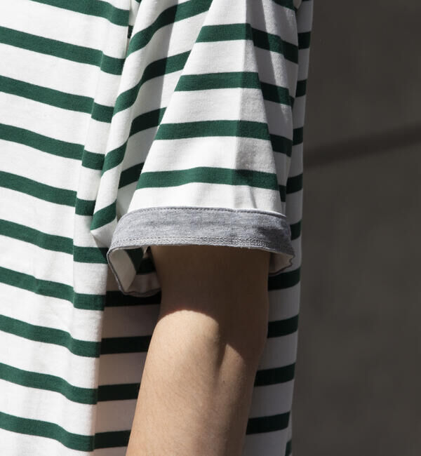 GLOSTER「【GLOSTER/グロスター】バスクシャツ ボーダーTシャツ ショートスリーブ」|Tシャツ・カットソー|