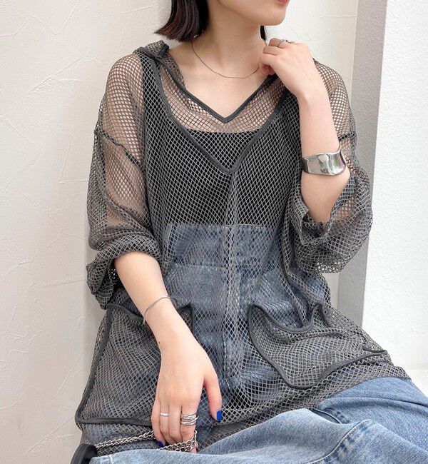 fredy emue「メッシュアノラック」|Tシャツ・カットソー|