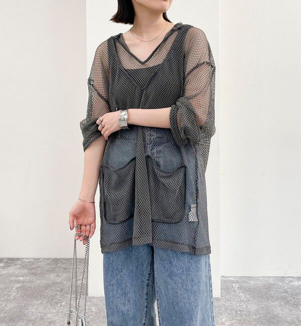 fredy emue「メッシュアノラック」|Tシャツ・カットソー|