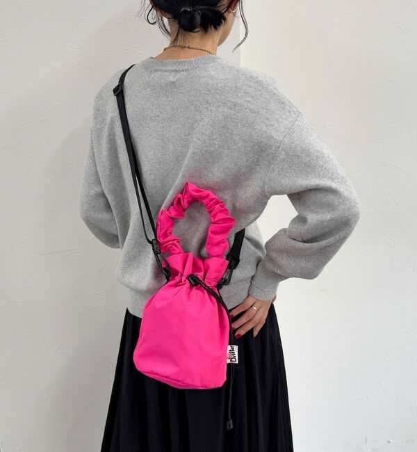 fredy emue「【Drifter/ドリフター】ギャザーハンドル巾着２WAYショルダーバック」|ショルダー・メッセンジャー|