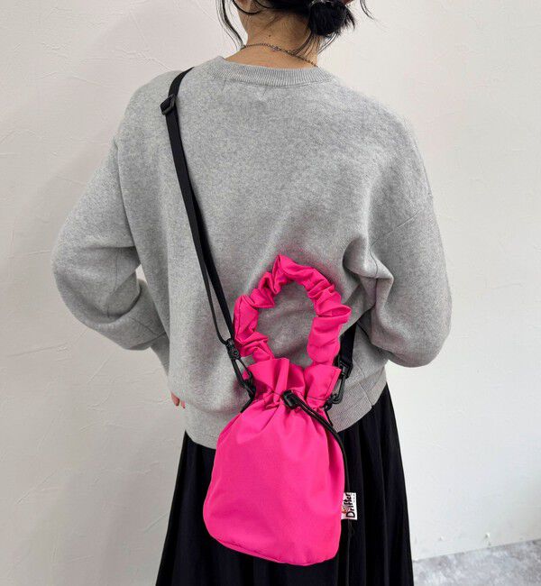 fredy emue「【Drifter/ドリフター】ギャザーハンドル巾着２WAYショルダーバック」|ショルダー・メッセンジャー|