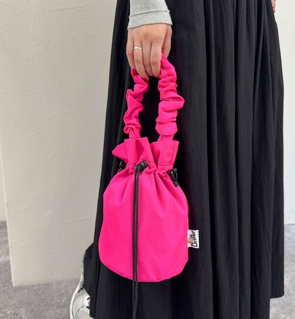 fredy emue「【Drifter/ドリフター】ギャザーハンドル巾着２WAYショルダーバック」|ショルダー・メッセンジャー|