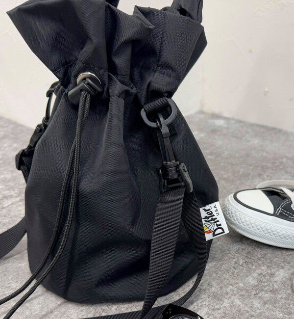 fredy emue「【Drifter/ドリフター】ギャザーハンドル巾着２WAYショルダーバック」|ショルダー・メッセンジャー|