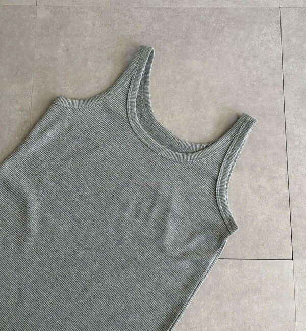 fredy emue「ラメリブタンクトップ」|タンクトップ|