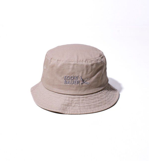 GLOSTER「【Eddie Bauer/エディー・バウアー】コットンツイル EB ロゴ ハット」|ハット|