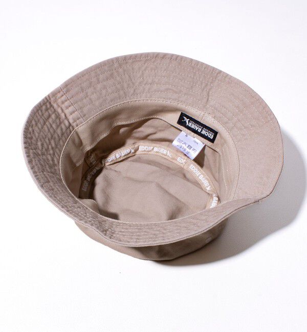 GLOSTER「【Eddie Bauer/エディー・バウアー】コットンツイル EB ロゴ ハット」|ハット|