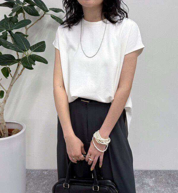 fredy emue「ポンチフレンチプルオーバーカットソー」|Tシャツ・カットソー|