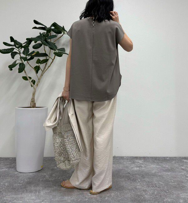 fredy emue「ポンチフレンチプルオーバーカットソー」|Tシャツ・カットソー|